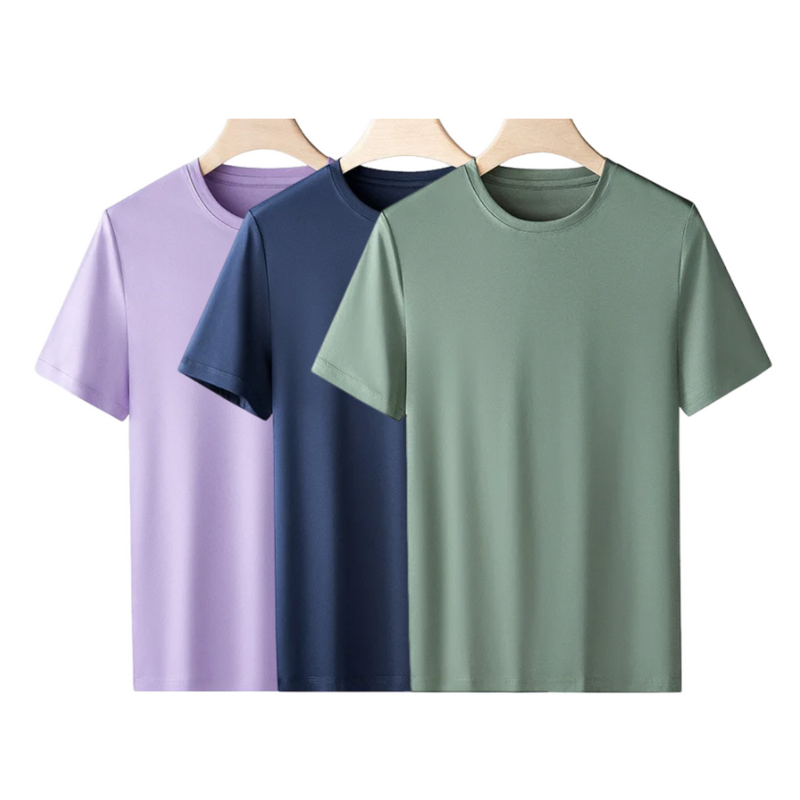 Kit de camisetas Samicce Algodão Pima® (3 peças)